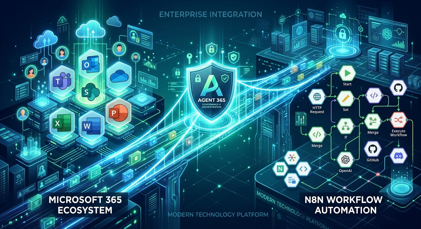 Microsoft Agent 365 Integration: Why N8N Just Became the Smartest Choice for Microsoft-First Companies