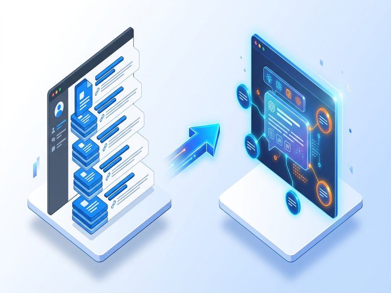 Evolution from traditional search to AI-powered search