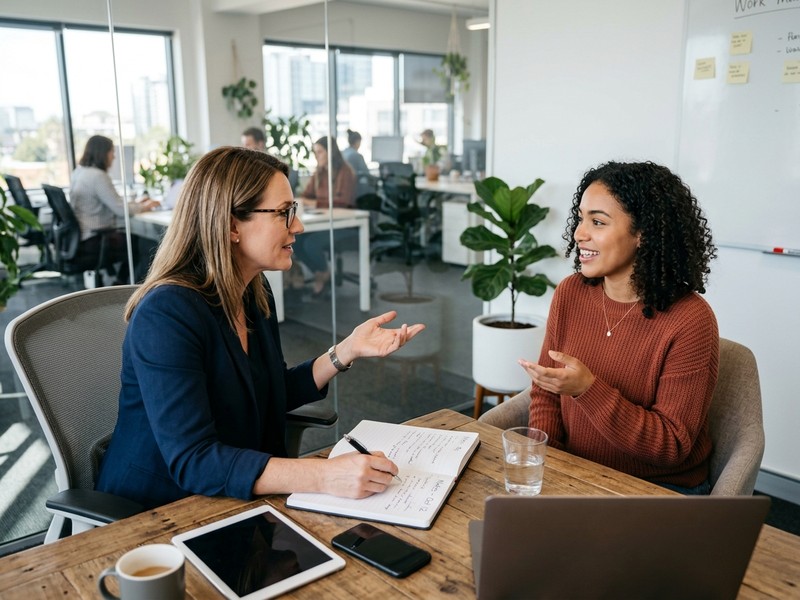 Interview and conversation