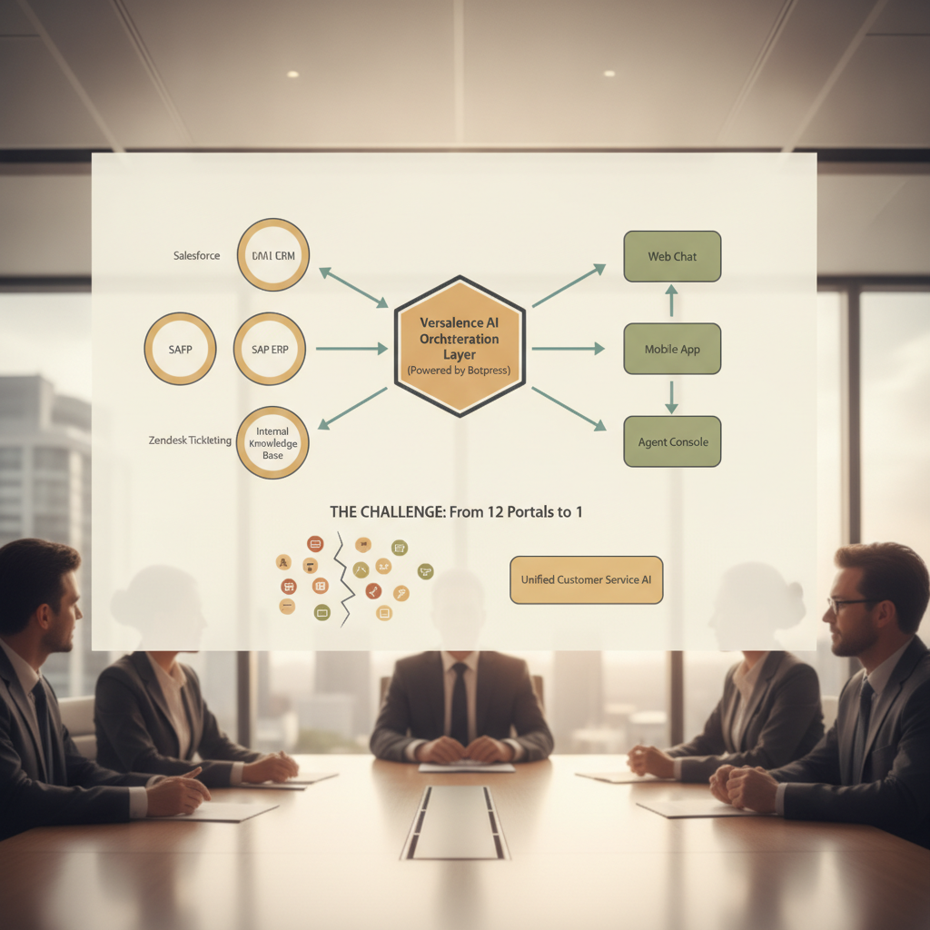Business challenge illustration