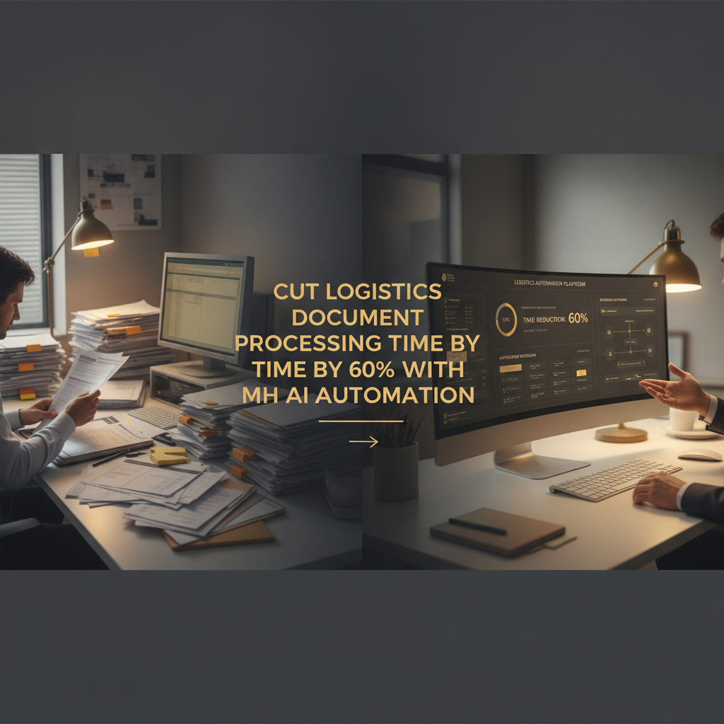 Cut Logistics Document Processing Time by 60% with AI Automation