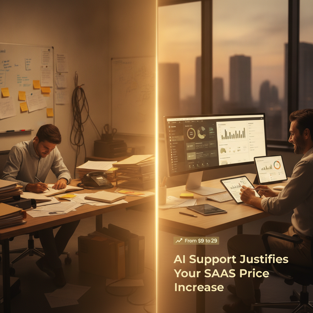 From $9 to $29: How AI Support Justifies Your SaaS Price Increase