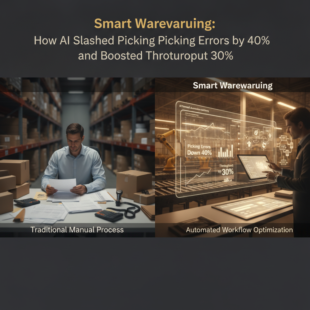 Smart Warehousing: How AI Slashed Picking Errors by 40% and Boosted Throughput 30%