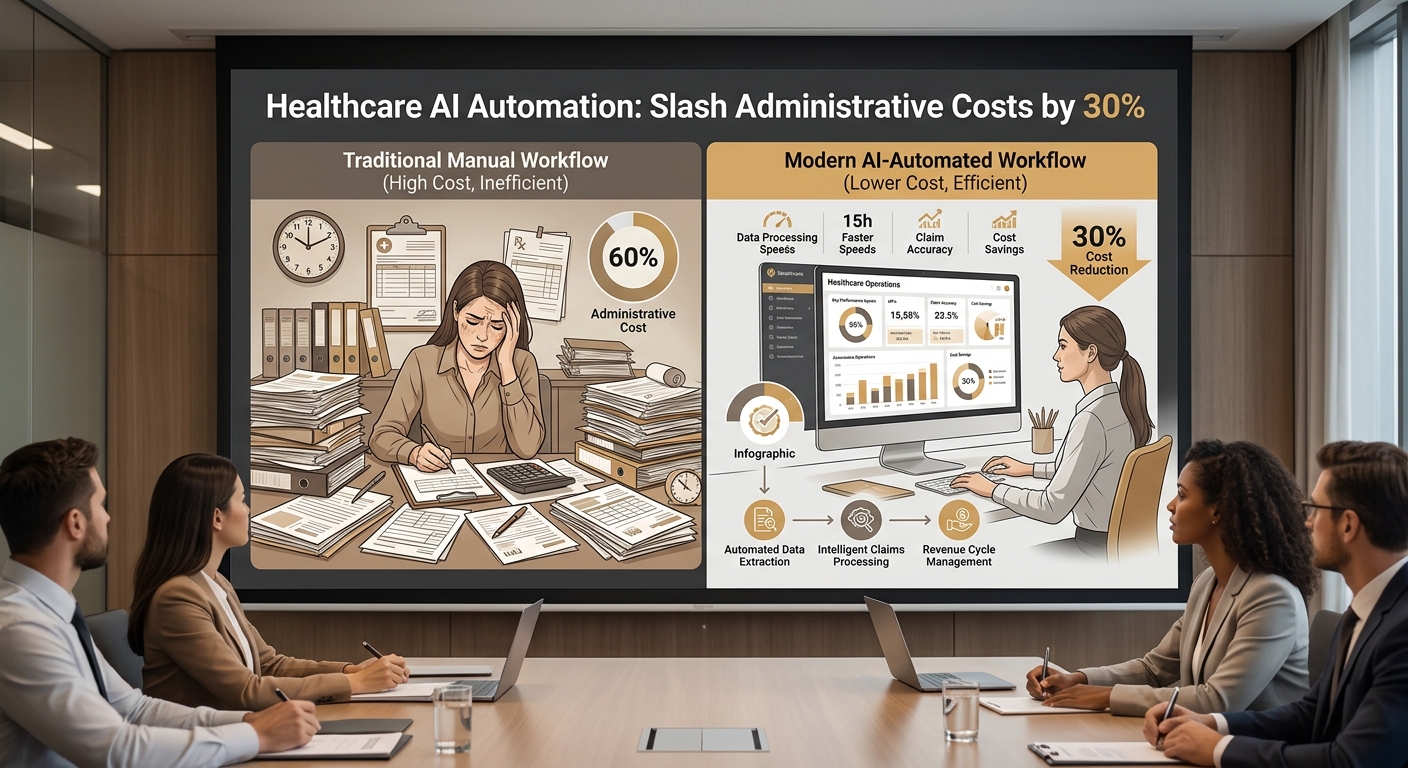 Healthcare AI Automation: Slash Administrative Costs by 30%